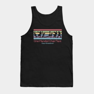 Best 80s Breakdancing - One-Handed Chair Flare Tank Top